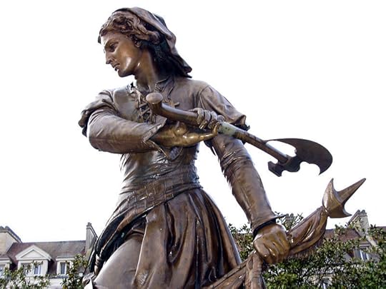 Statue of kickass medieval heroine Jeanne Hachette (photo: Marc Roussel, Wikimedia Commons)
