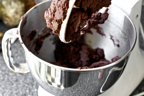 big, chunky cookie dough