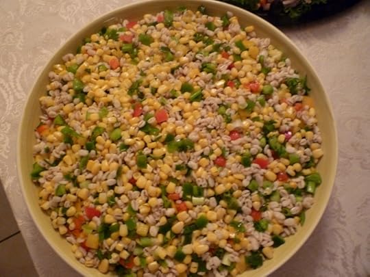 Barley Corn Salad