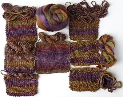 Yarnhollow BFL - spun 7 ways