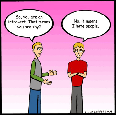 source. (This is the kind of introvert Geek Husband is...not me.)