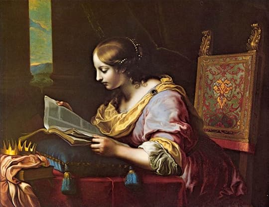 Carlo Dolci - St Catherine Reading a Book - WG...