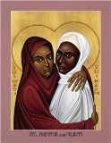 Saints Perpetua and Felicity by Robert Lentz