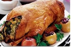Goose and apples are traditional foods for the celebrations of the autumnal equinox, Mabon, and Michaelmas.