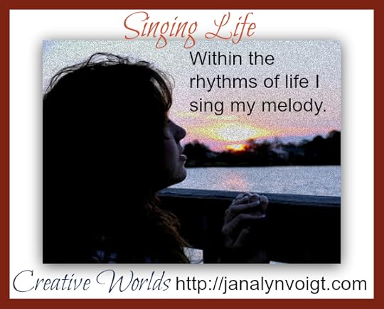 Orginal poetry by Janalyn Voigt