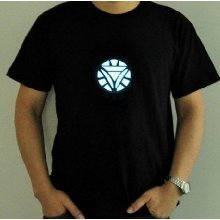 Wes already has the facial hair for Tony Stark, and I might actually be able to get him to wear this. It's a bit boring, though.