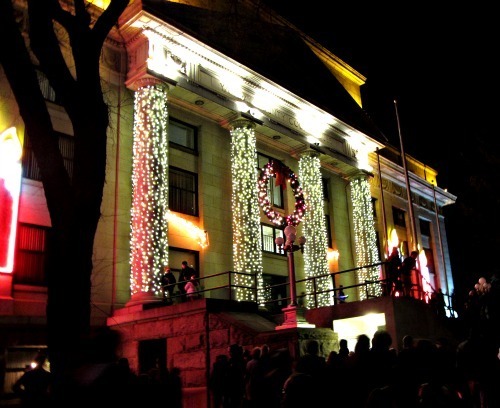 Lighted Plaza 1 - Carol Cox