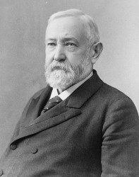 Benjamin Harrison (1896)-- 23rd President of the United States (Source: Library of Congress Prints and Photographs Div.)