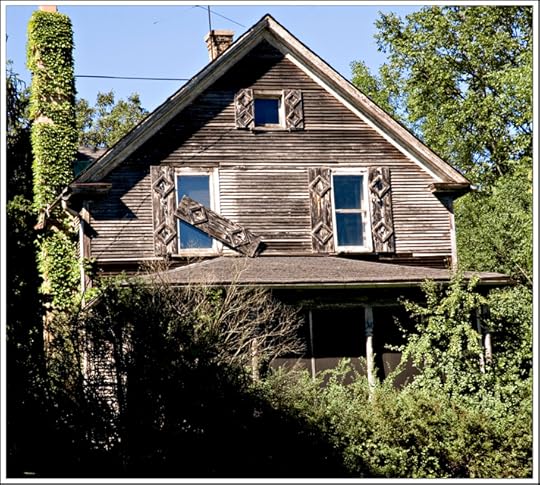 Haunted House Lake Cook Road, Chicago, Illinois. Photo by Seth Anderson on Flickr.