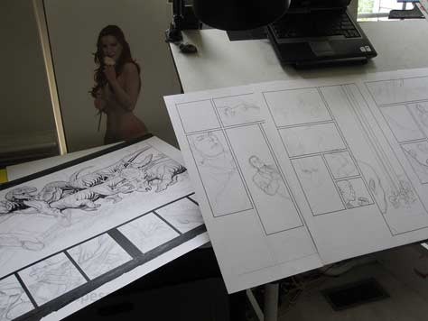 Frank Cho creator owned projects