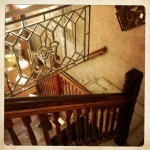 even the basement stairs are cool