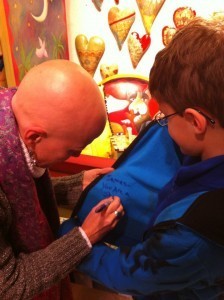 Garden Argosy Signing James' Jacket