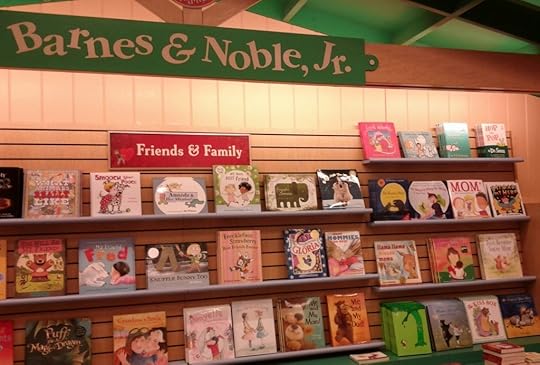Picture Book Wall at Barnes and Noble