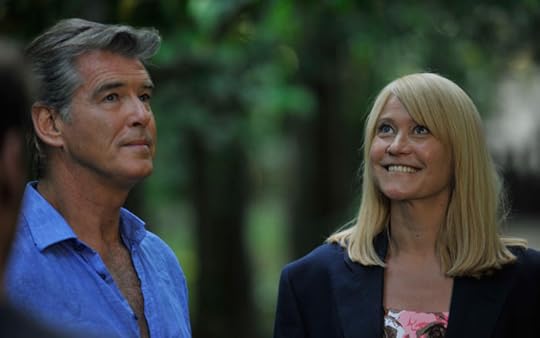 Pierce Brosnan and Trine Dyrholm