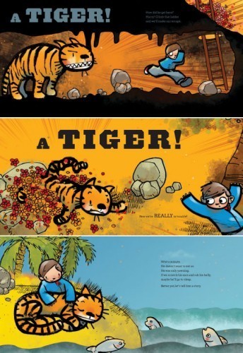 ItsATiger3 344x500 Review of the Day: Its a Tiger! by David LaRochelle