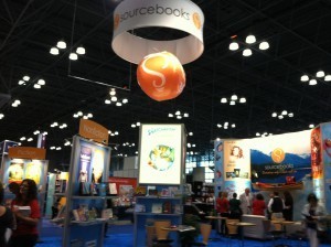 Sourcebooks booth