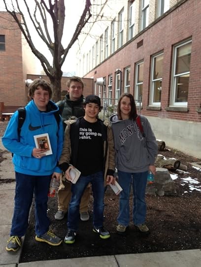 More great smiles from the few who braved the cool spring afternoon.