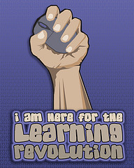 I'm here for the learning revolution