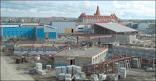 Collins Bay construction