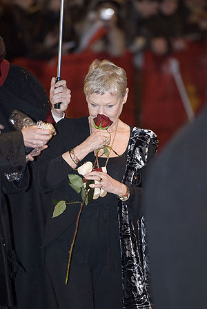 Dame Judi Dench, arrival for the premiere of &...
