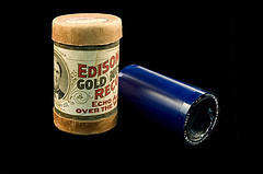 Edison Gold Mould Record wax cylinder