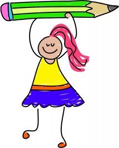 bigstock_Pencil_Girl_463650