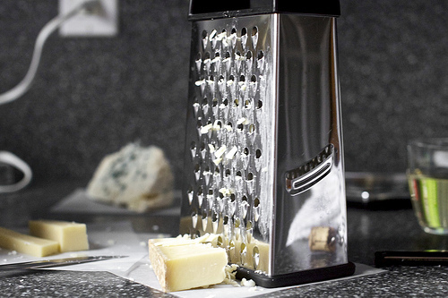 grate the harder stuff