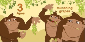 Munching Bananas