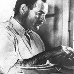 This is Ernest Hemingway. (public domain photo)