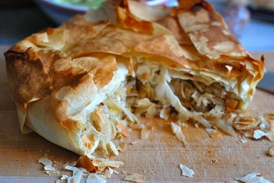 Cabbage strudel