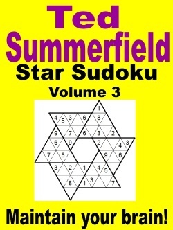 Cover of Star Sudoku Puzzles Volume 3 by Ted Summerfield