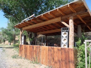 The bandstand at Fountain of Youth campground