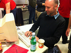 Brian goes browsing