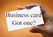 Blank biz card copy