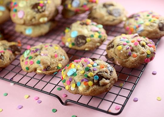 Chocolate Chip Confetti Cookies