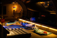 Sleeping over