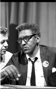 March organizer Bayard Rustin