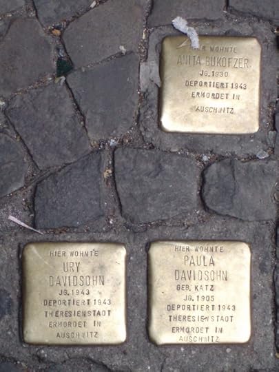 Stolpersteine, Berlin. Image courtesy of Mary Fulbrook.
