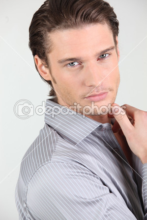 Handsome young businessman by photography33 - Stock Photo