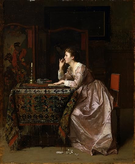 Florent_Willems_-_The_Important_Response_-_Walters_37140