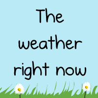 The weather right now