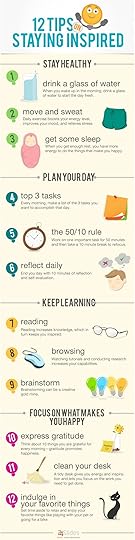 12 Tips On Staying Inspired