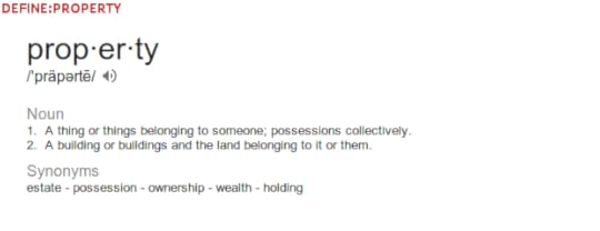 Definition of property: a 