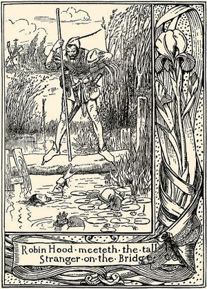 Robin Hood illustration 2 by Howard Pyle