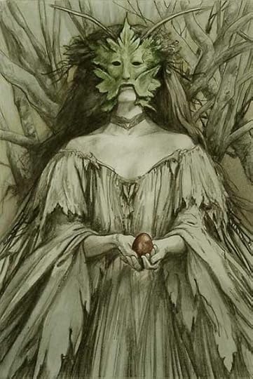 A Green Woman by Brian Froud