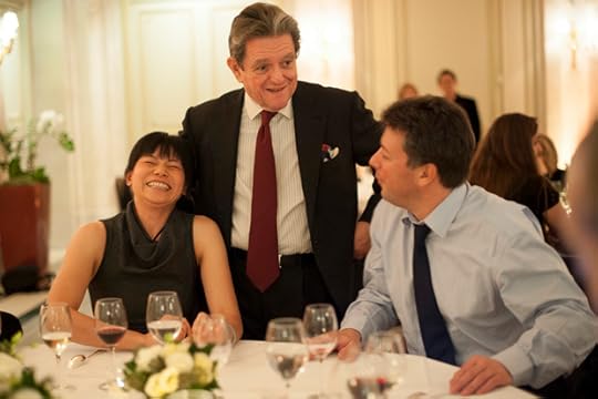 12 Chairman Celso Gonzales-Falla and Patrons at Le Meurice dinner