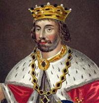 Portrait of Edward II of England, from the Bodleian Library