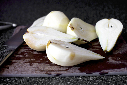 pretty pears get a longer photo shoot