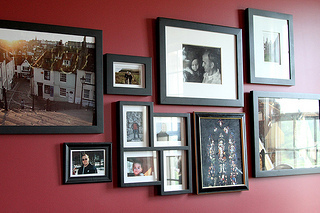 Beginning of the Photo Wall