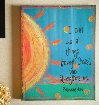 Dayspring I Can Do All Things Plaque